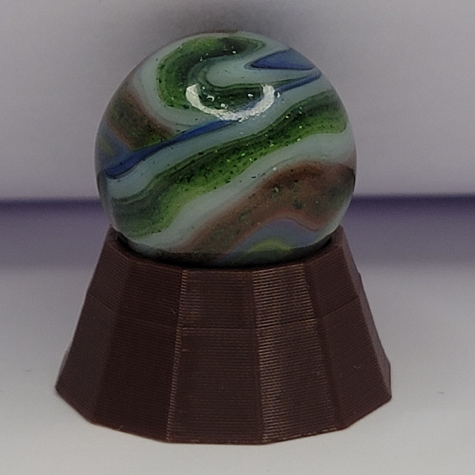 Glass Marble With Display Included lot #5708