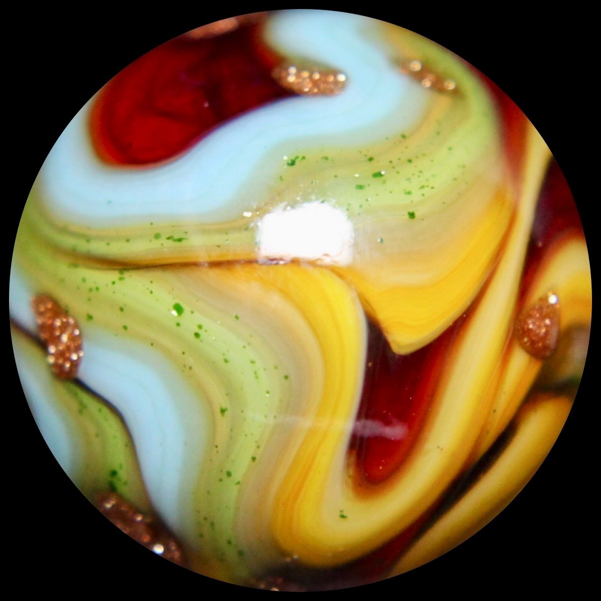 JABO Dave’s Fall Classic Marble Collector Series: Appalachian Valley Lutz Guinea