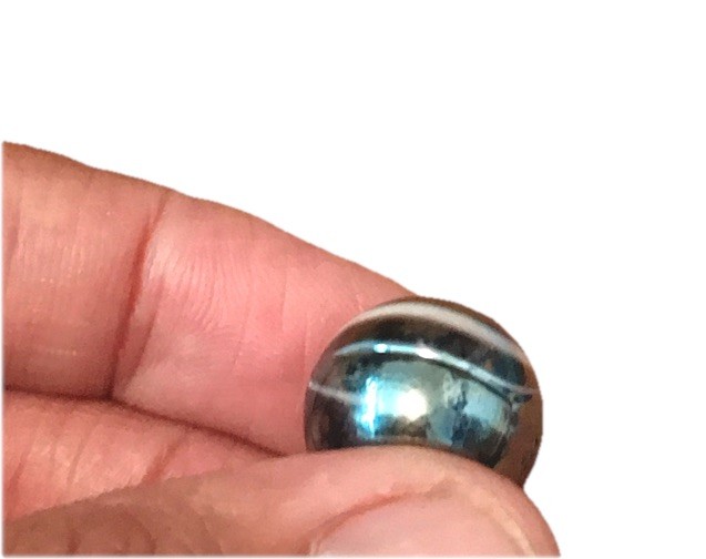 Galaxy Metallic Milky Way Swirl VNTG Marbles—Lot Of 24