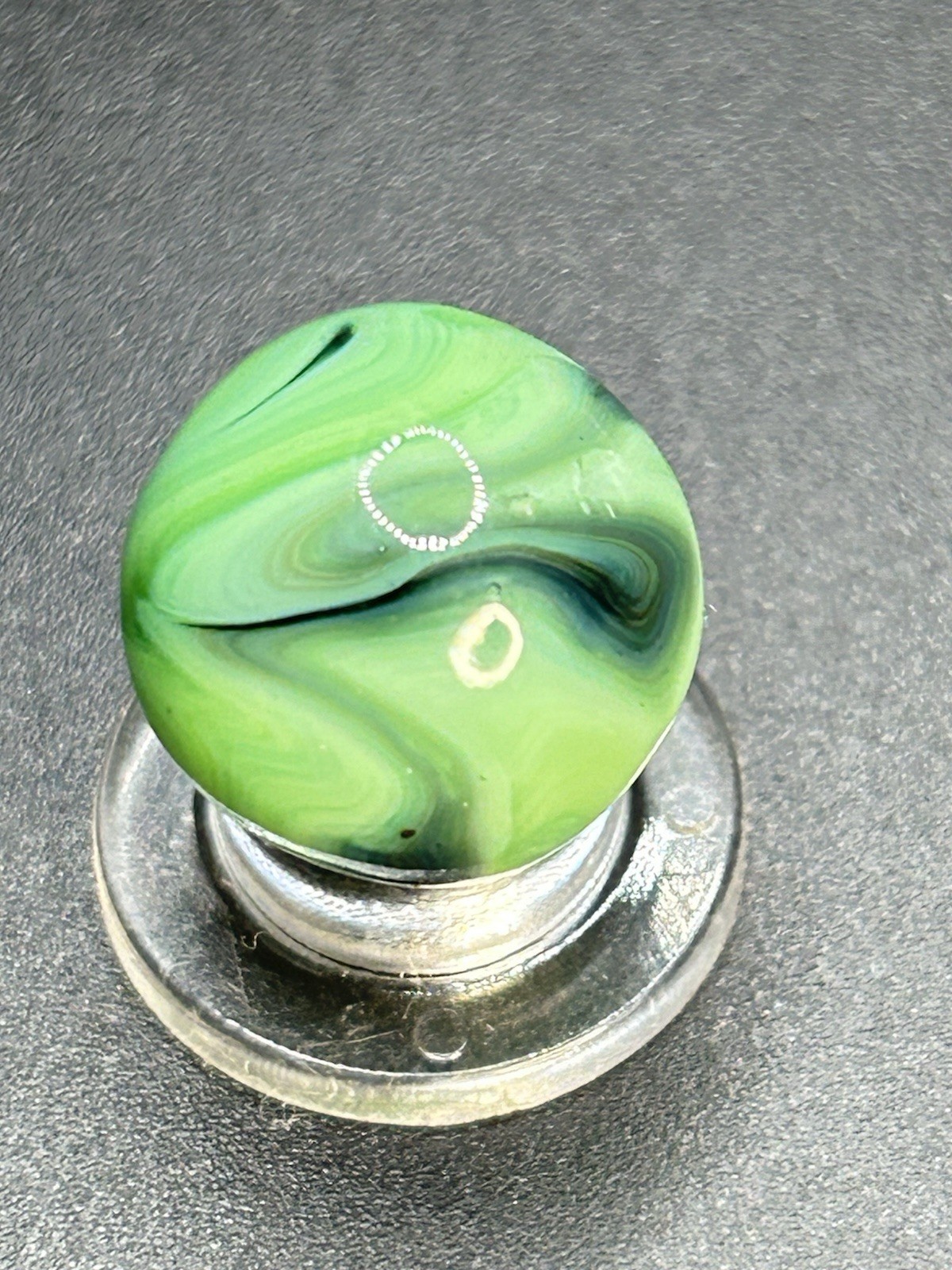 Vintage Alley Agate Pistachio Marble 0.629”
