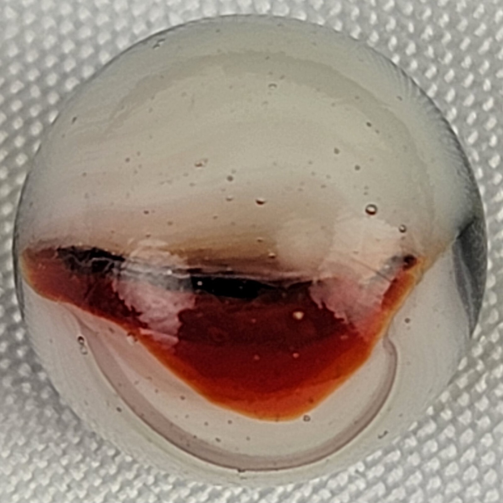Vitro Agate Tri-Lite Elite Ribbon Patch Vintage Marble .61″ NM!