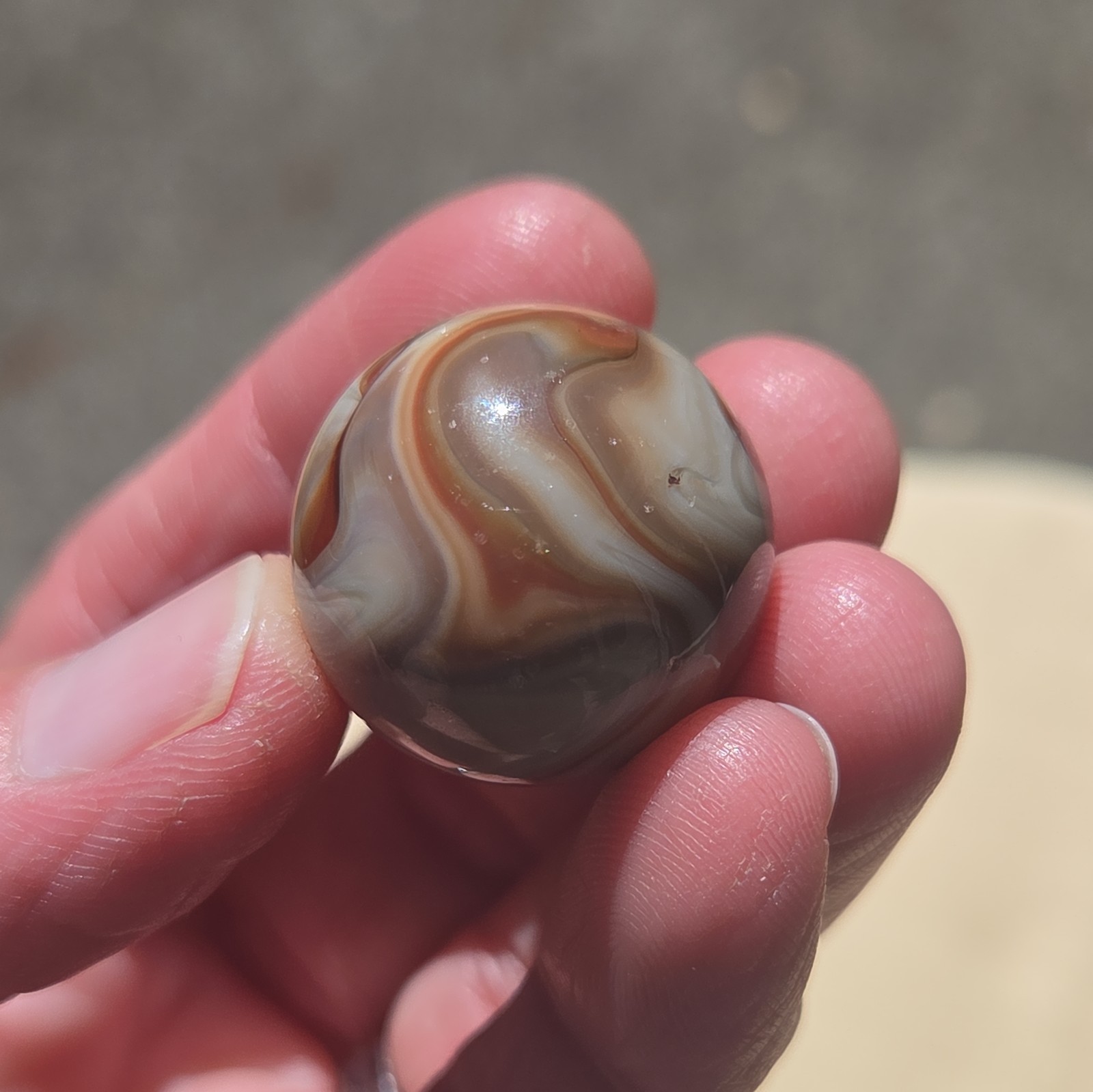 JABO Multi-Color Swirl Marble Size .96″ BEAUTIFUL