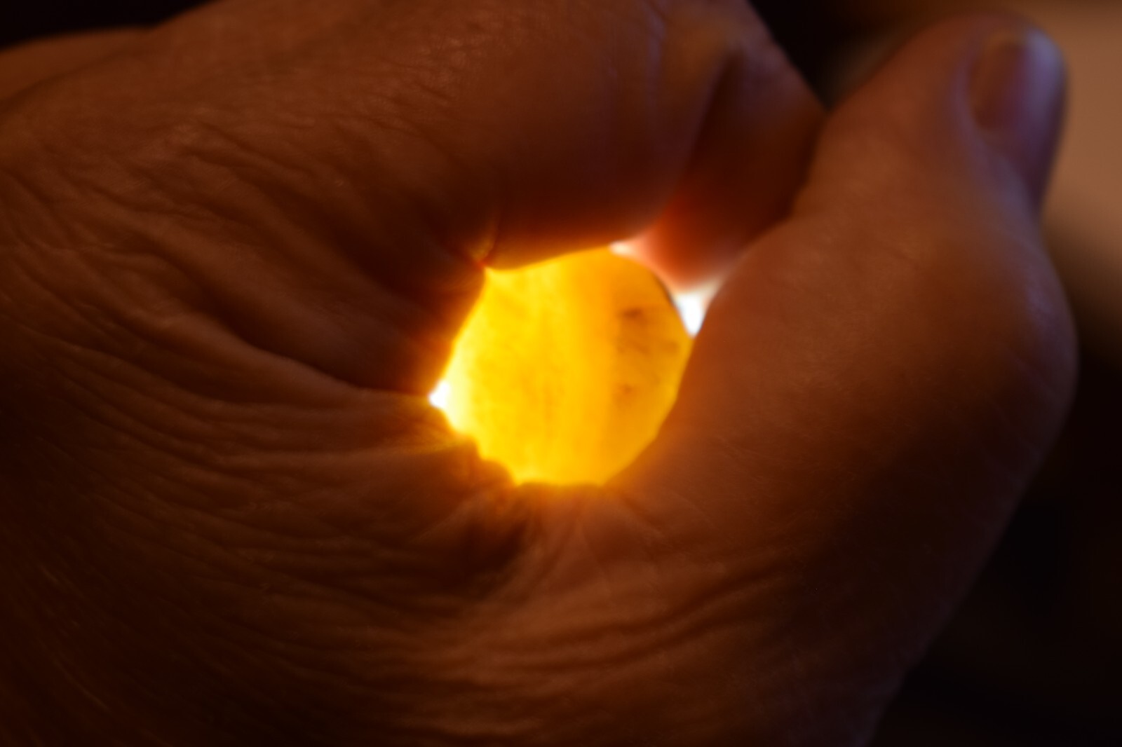 AMBER BASE AGATE Mineral simi Transparent Toy Marble .796″=51/64″=20mm Mint
