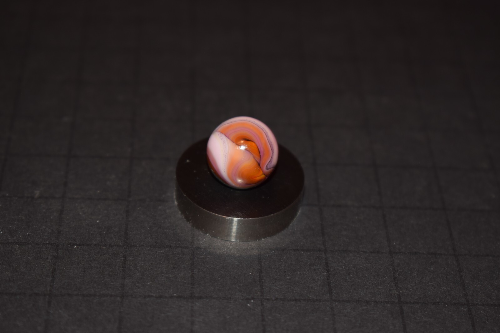 Sammy’s Mountain Spring Edition Run Swirl Toy Marble Size .546″=35/64″=14mm MINT