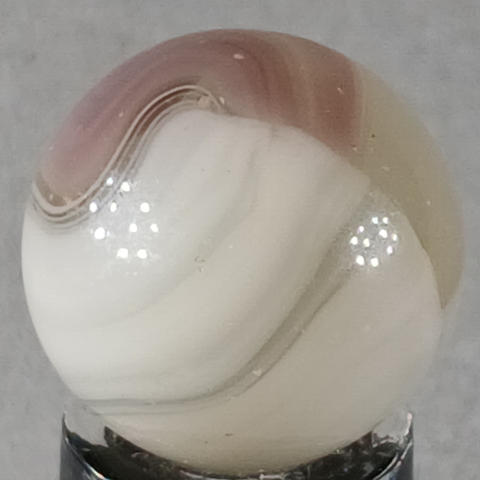 Vintage Vitro Conqueror Marble .61 Inches Near-Mint Condition Combined Shipping