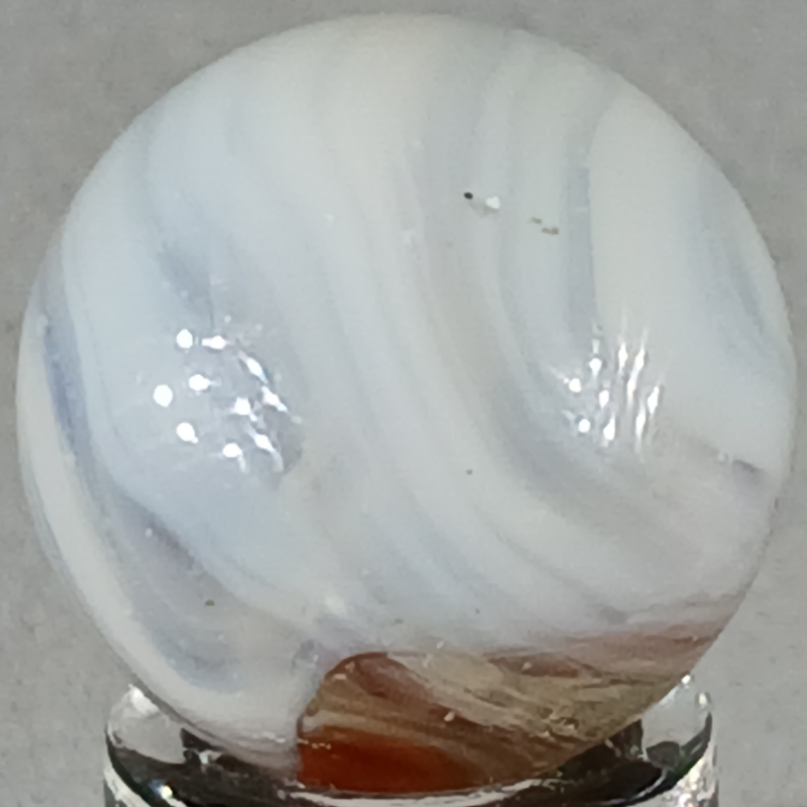 Vintage Vitro Conqueror Marble .61 Inches Near-Mint Condition Combined Shipping