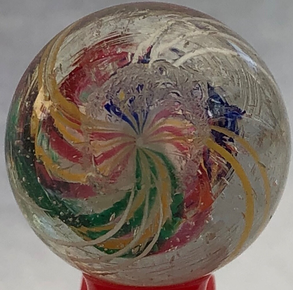 Multi-Level, Multi-Coloured Solid Core Marble 19mm (3/4”)