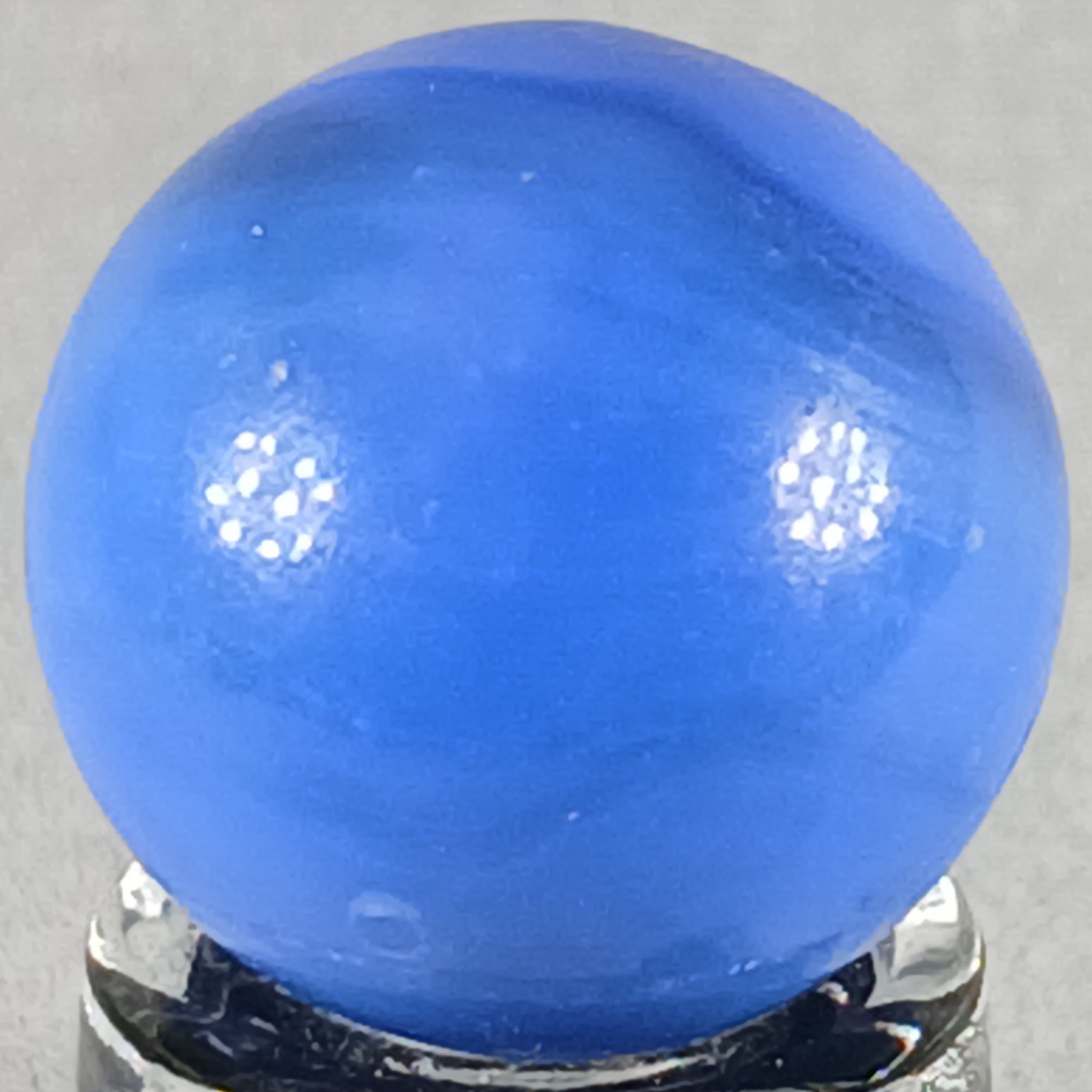Small Vintage Vitro Conqueror Marble .55 Inches Near-Mint Condition