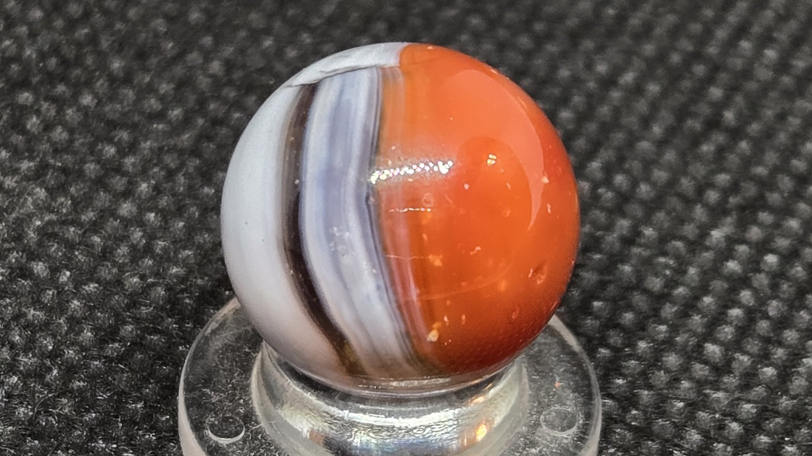 Vintage Vitro Agate Exotic Conqueror Patch Marble 39/64
