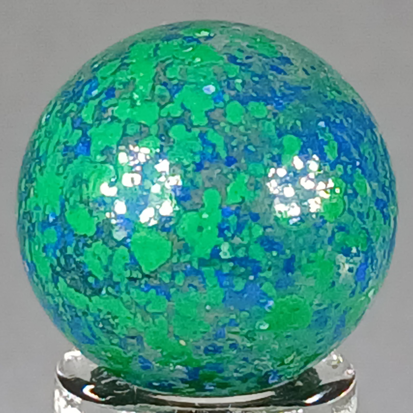 Vacor Earth Marble .64 Inches Mint Condition Combined Shipping