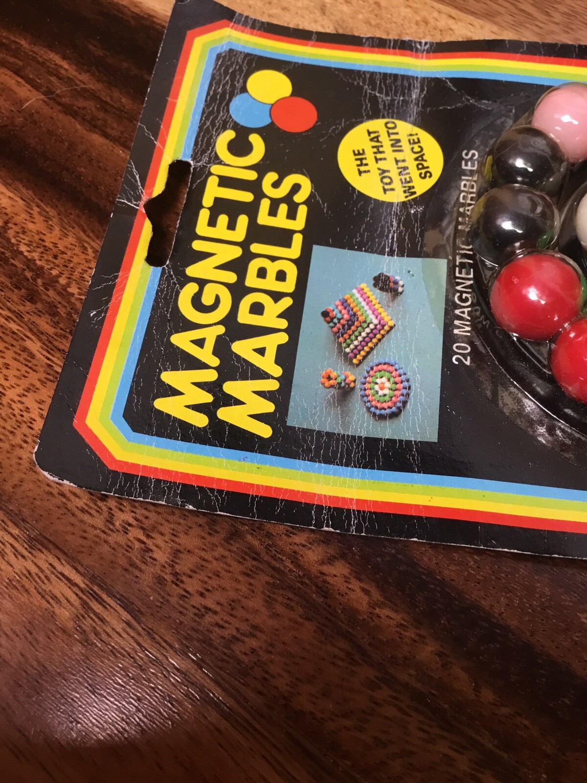Magnetic Marbles Company 20 Marbles NIP The Toy That Went Into Space