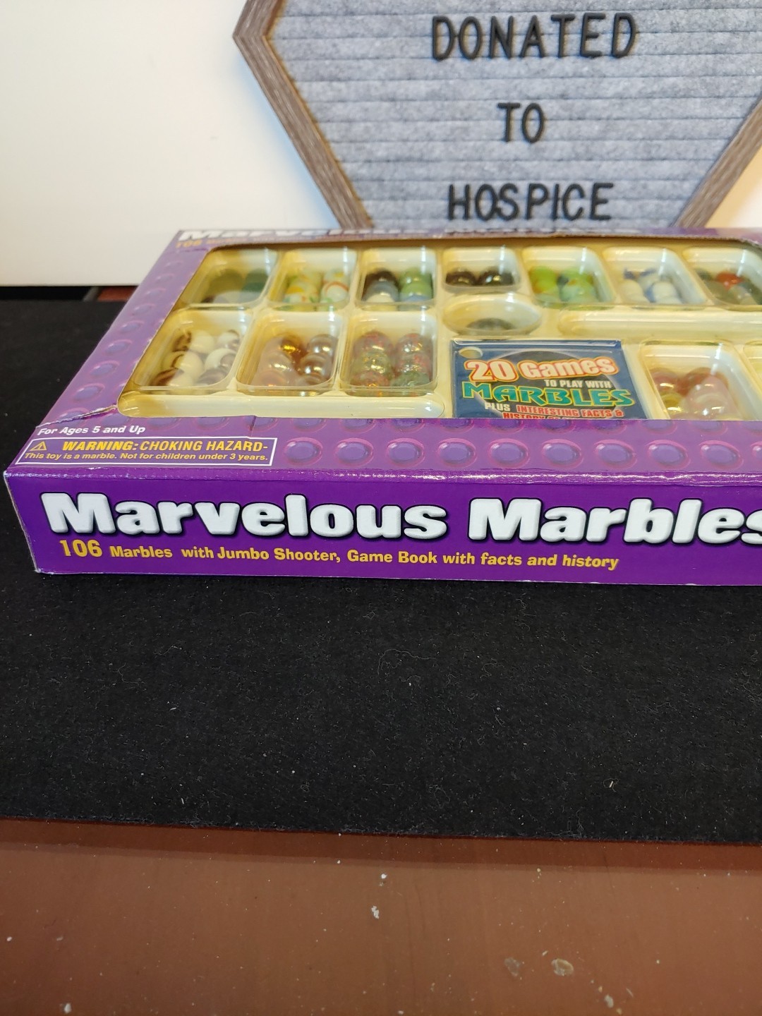Vintage 1997 Imperial Toys 106 MARVELOUS MARBLES Deluxe Set COLLECTORS Game Play