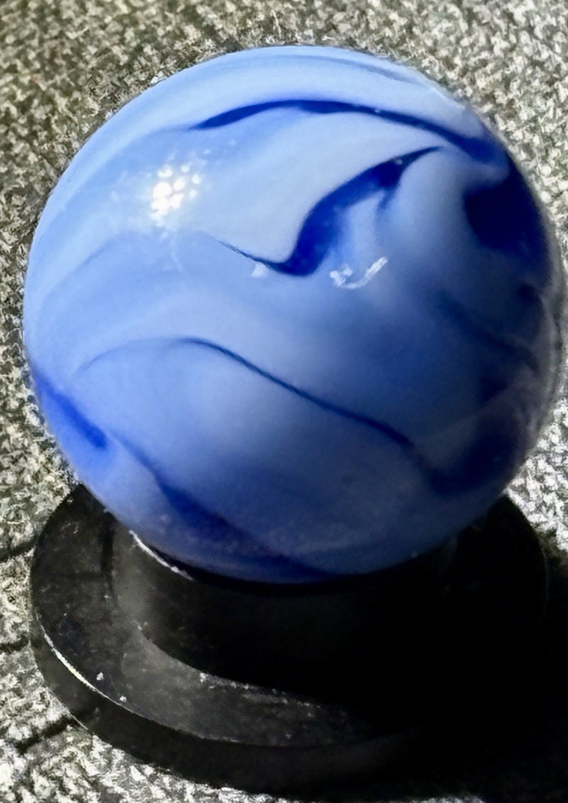 VTG Alley Agate Flame Marble .62” Chipped See Pic Placeholder