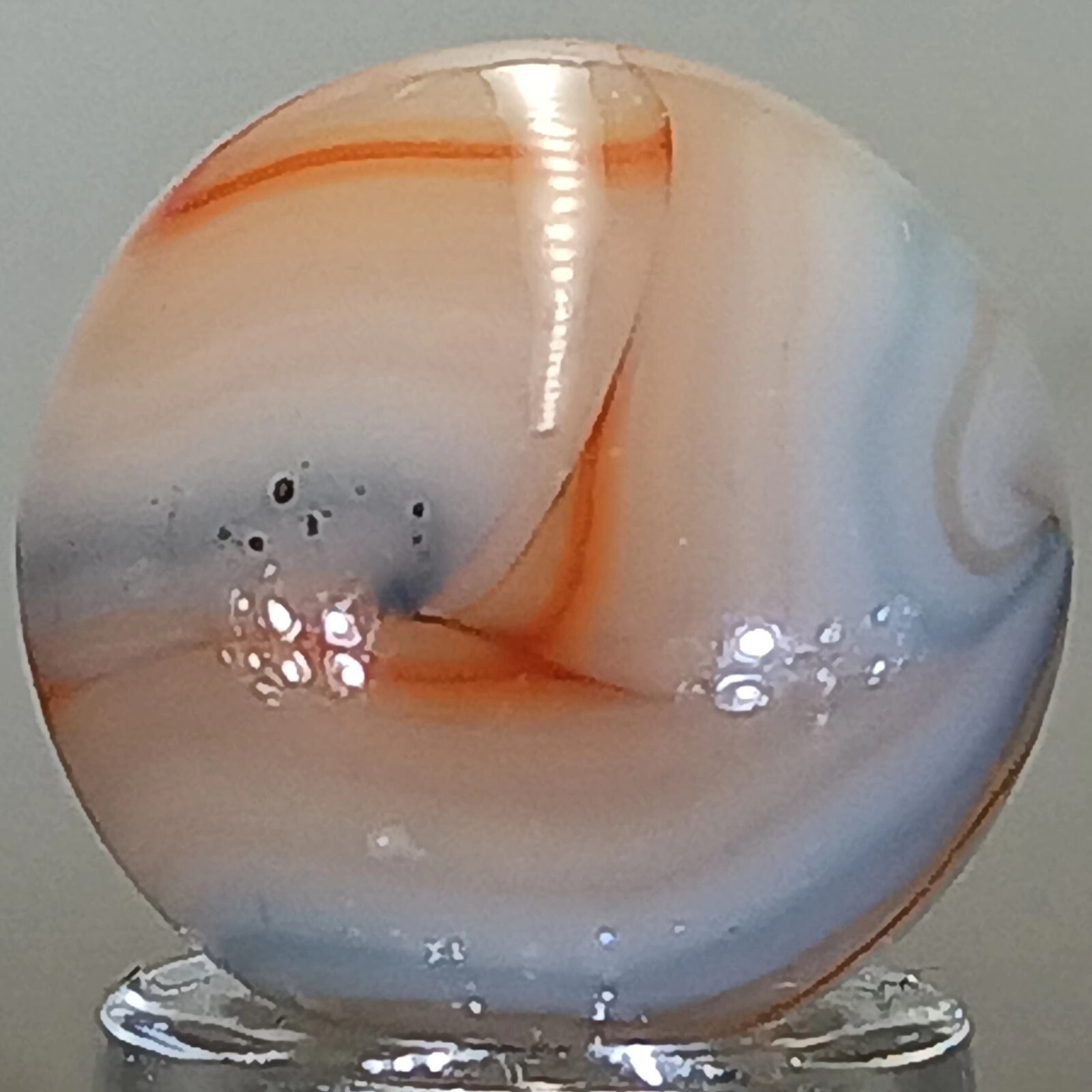 Vintage Champion Swirl Marble .58 Inches Good Condition Combined Shipping