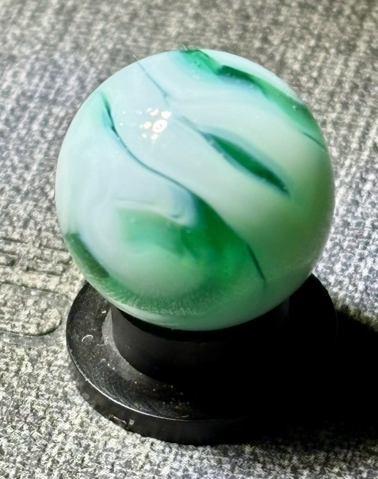 VTG Alley Agate Swirl Marble .60” MINT
