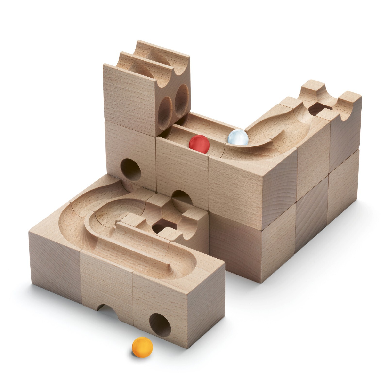 CUBORO DUO Extra Set toy marbles run system building game parallel double Swiss