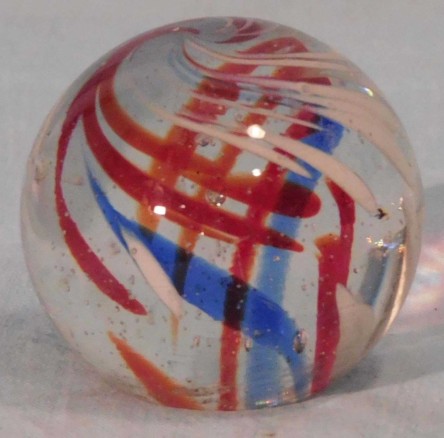 Andy Davis Contemporary Handmade Marble, 1 9/16″ Diameter, #120U