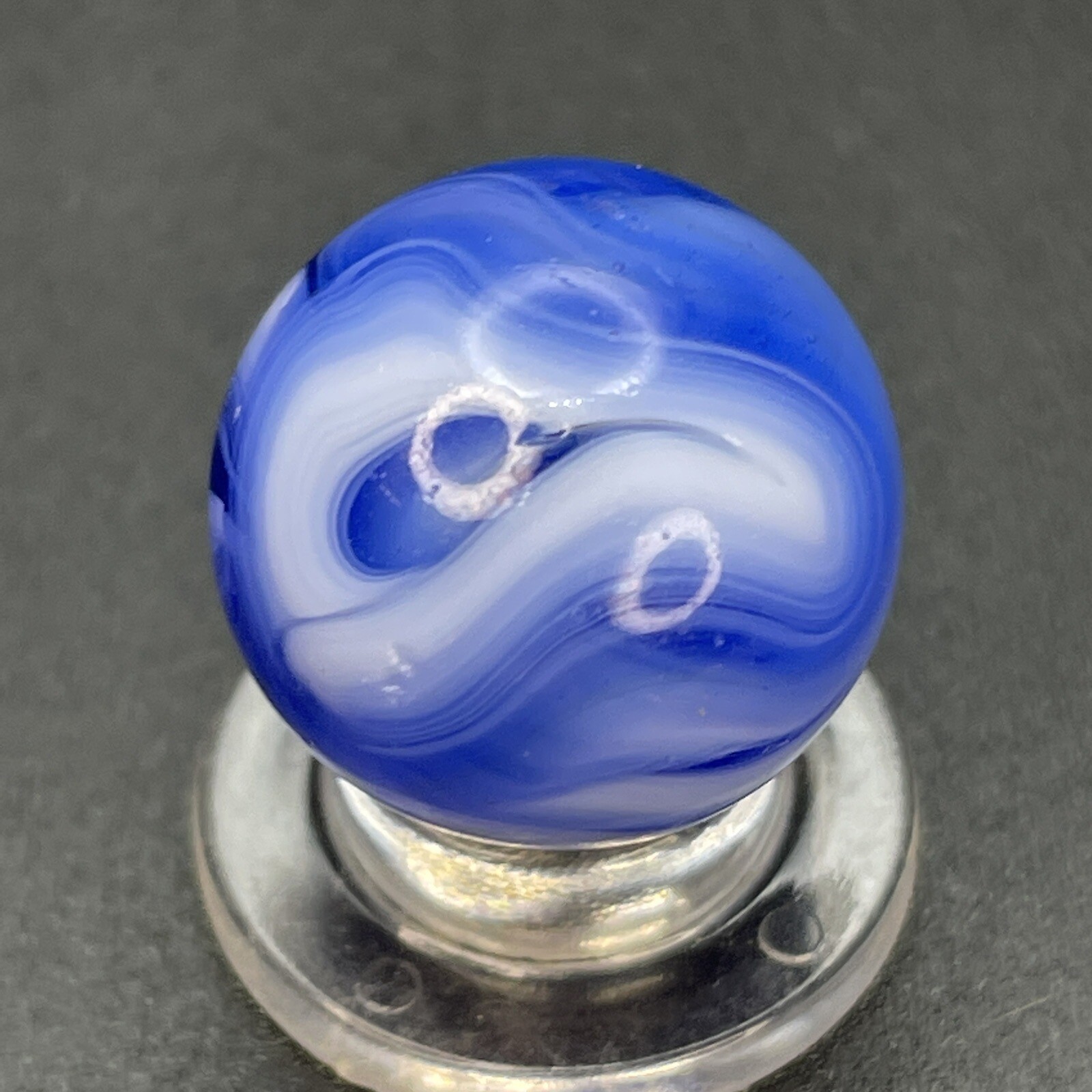 Alley or Champion Swirl Marble Other Swirl Mystery Vintage Marbles 0.629”