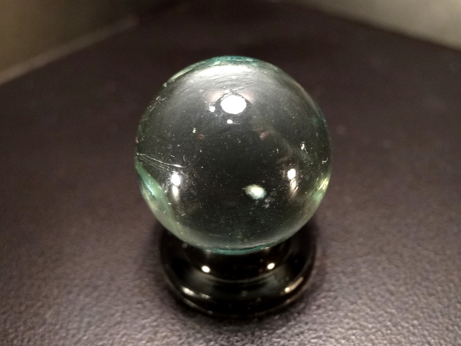 AKRO AGATE CLEARIE Light Blue Green BOULDER RARE (personal collection)