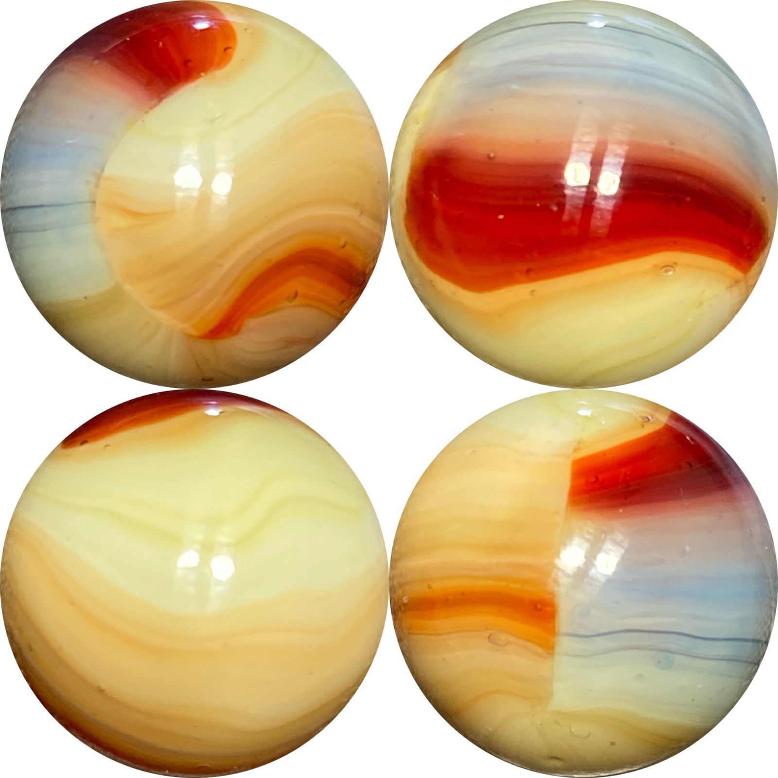 MINT 39/64″ VITRO “BUTTERMILK” VARIANT MARBLE