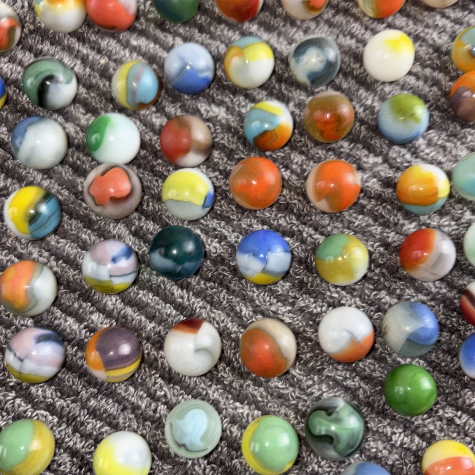 Vitro Tiger Eyes and others lot of Mables over 90