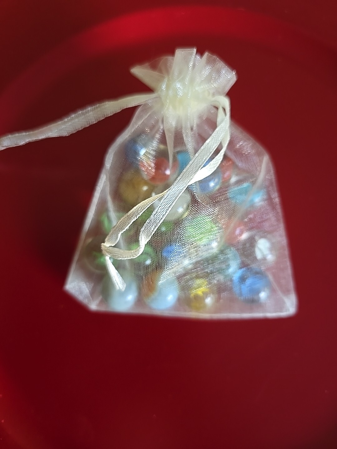 Twenty-Two (22) ~ Assorted Sizes ~ Multi-Colored ~ Glass Marbles (101)