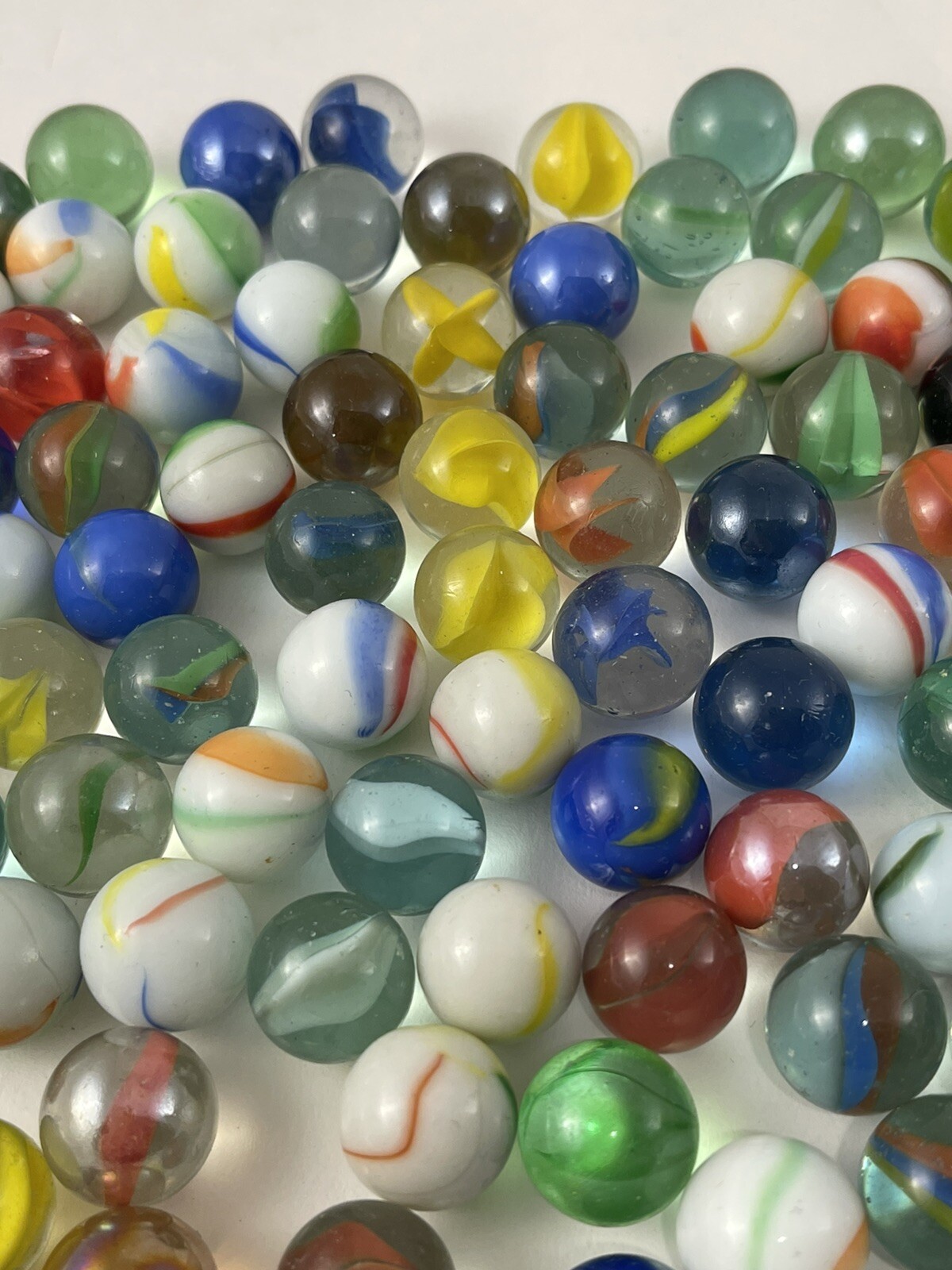 Vintage Marble Lot, Lot Of 198 Marbles