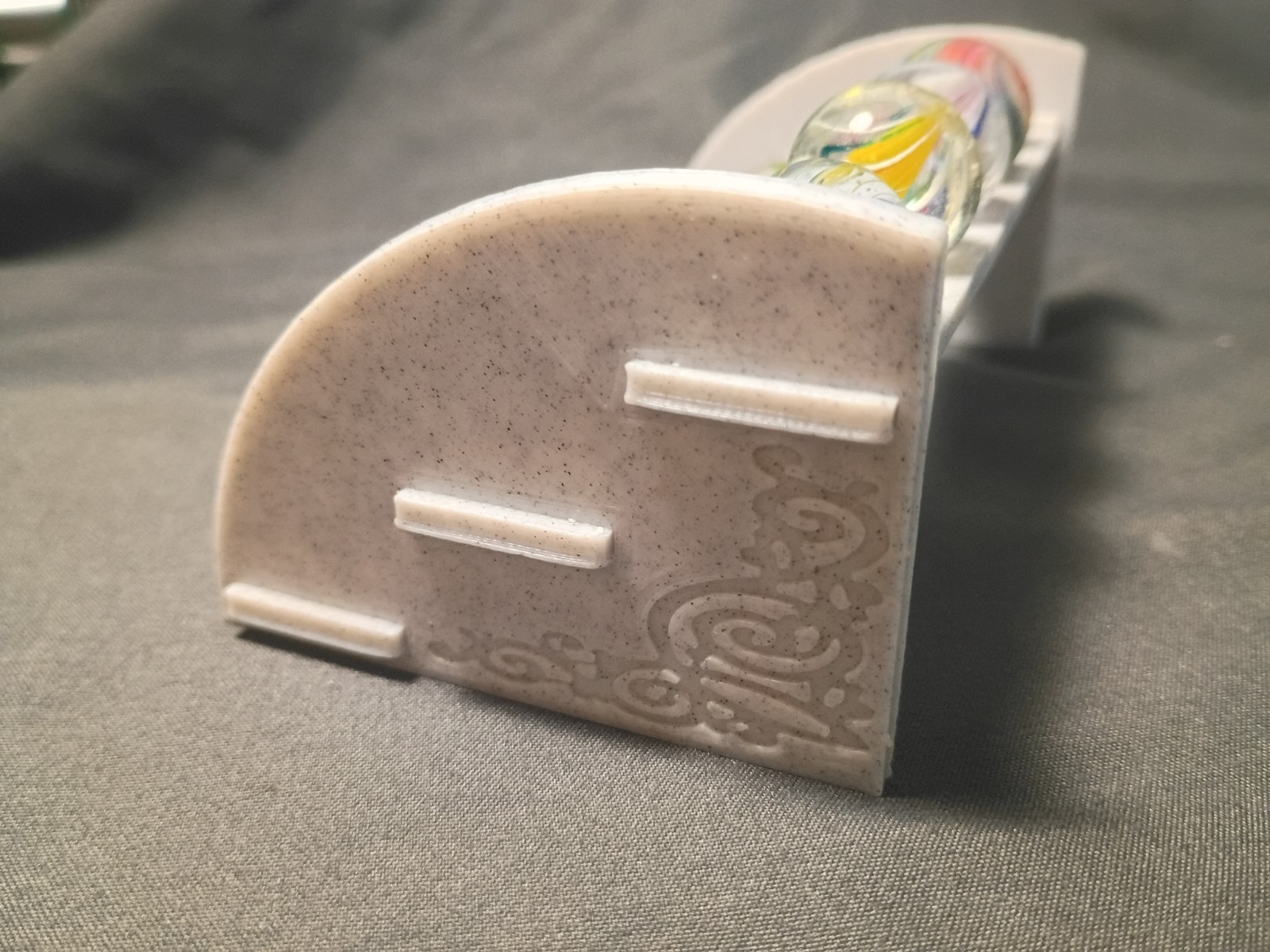 15 Marble Stand! Fits Shooters! German, Akro, Peltier, Marbles!