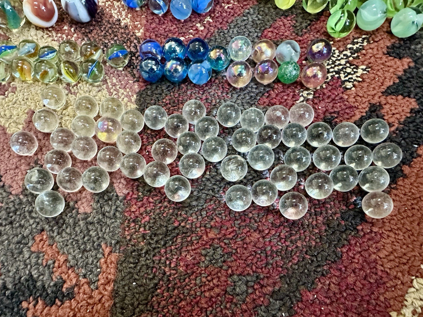 Antique & Vintage Mixed Marble Lot 150+ Marbles Great Old Collection