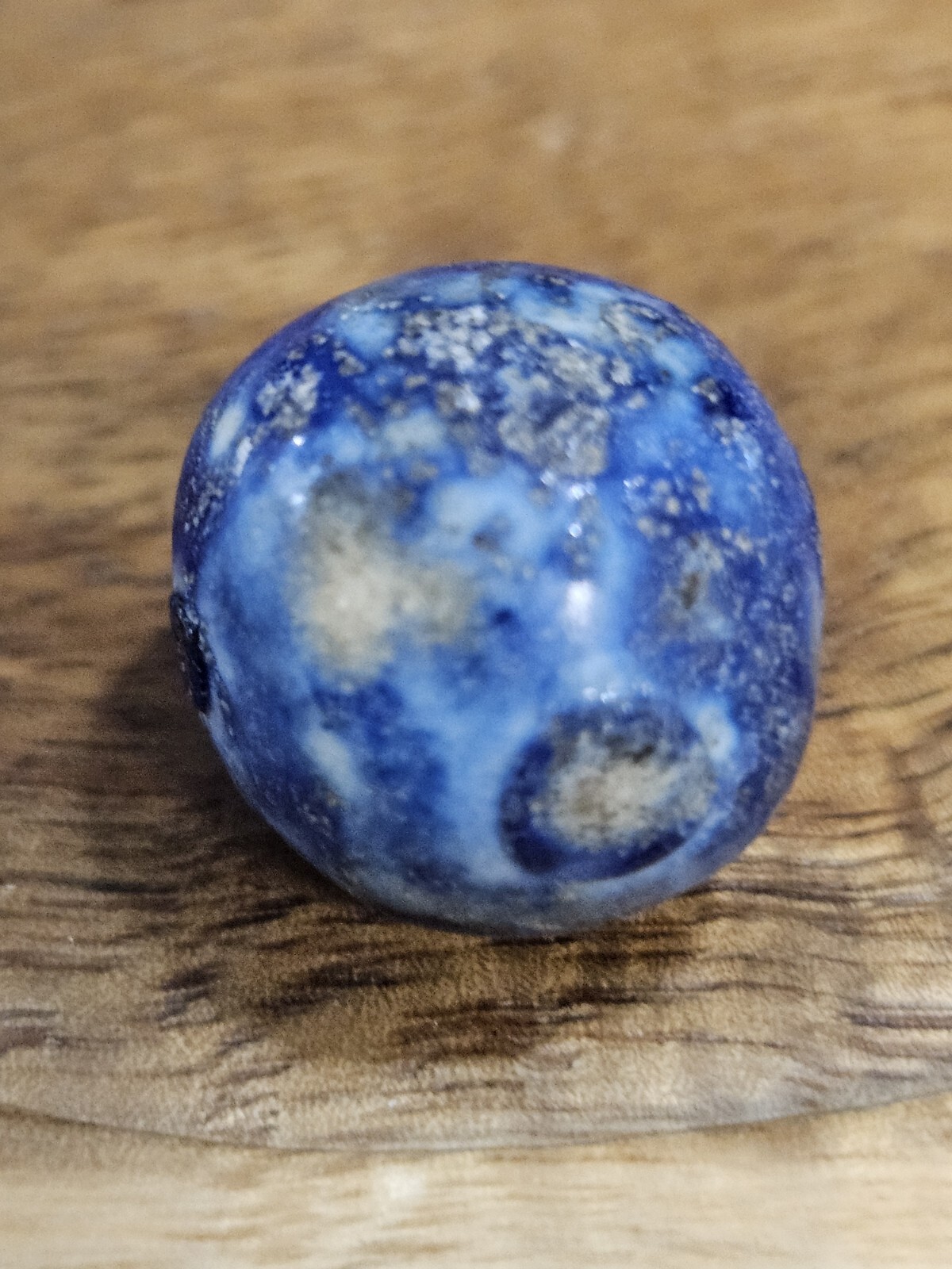 German Bennington Victorina Era, Fired Hard Clay Marble