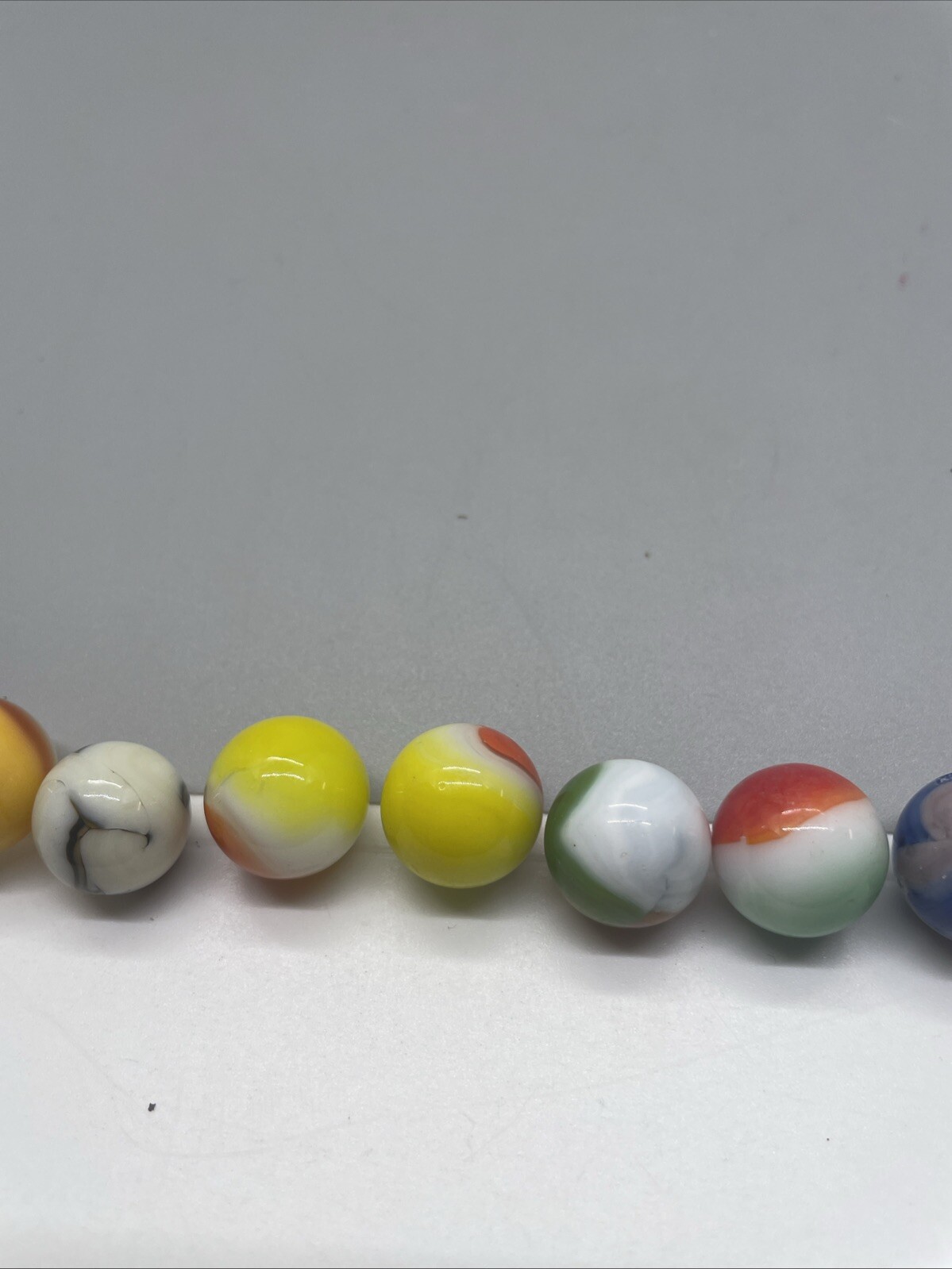 8 Vintage Peltier Peerless Patch Marbles Cub Scout Akro #1
