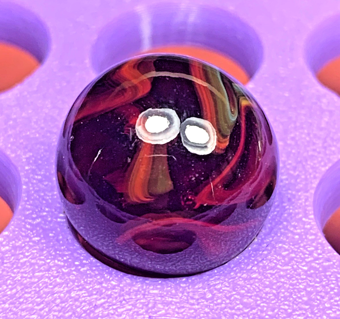 DAS/CHAMPION/WV/JABO SWEET DARK CLEAR CHERRY SWIRLED SHOOTER 68″ BOX01/121
