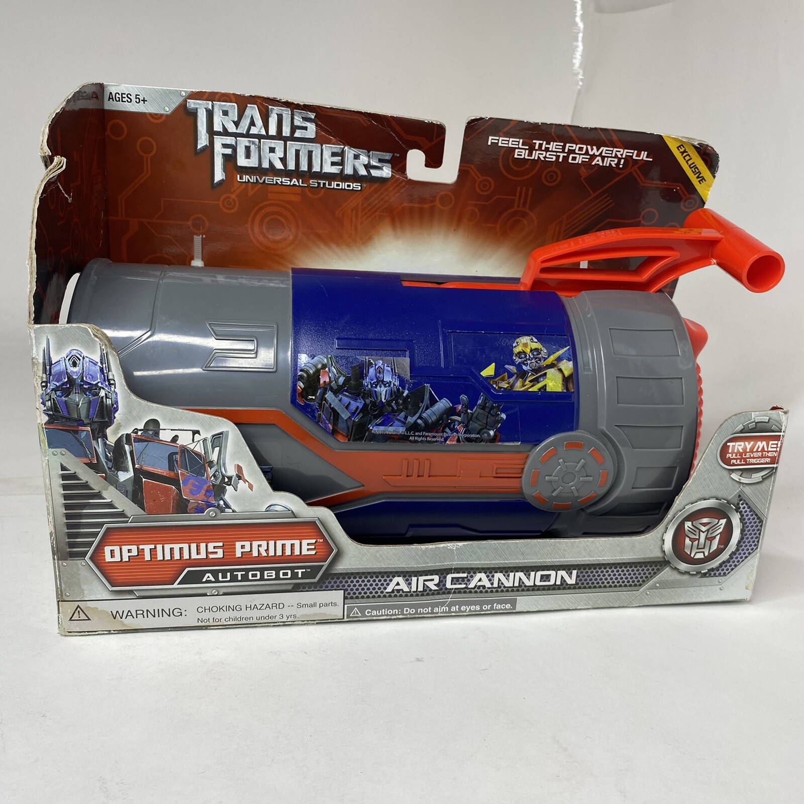 Transformers Optimus Prime Air Cannon Autobot Figure Hasbro Universal Studios Ex