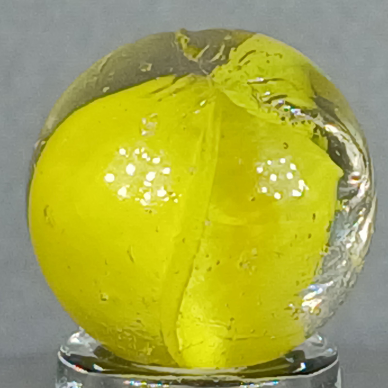 Vintage UV-Reactive Cat’s Eye .60 Inches Near-Mint Condition