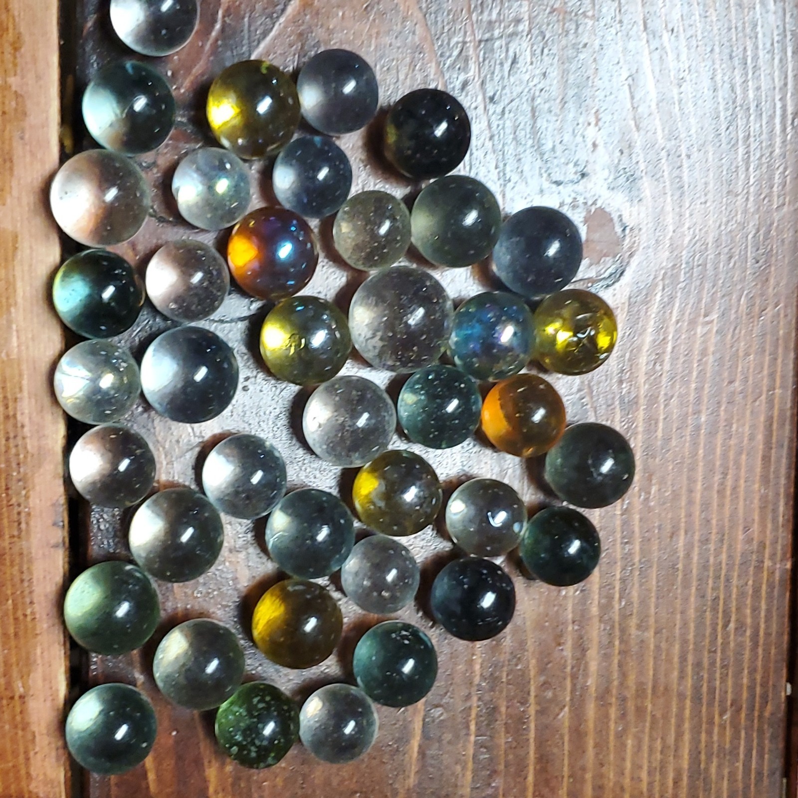 Glass Toy Marbles Machine Made Assorted Lot for Ages 4-7, 8-11 Years Collection