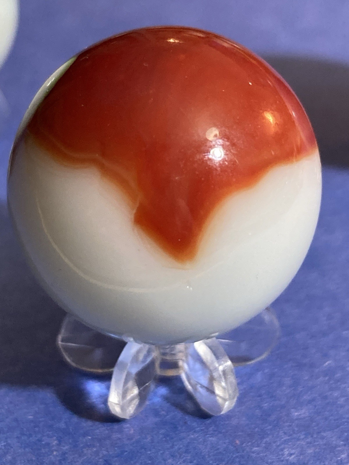 Vitro Agate Akro Agate Marble King (3)pcs Lot .96”-.97”