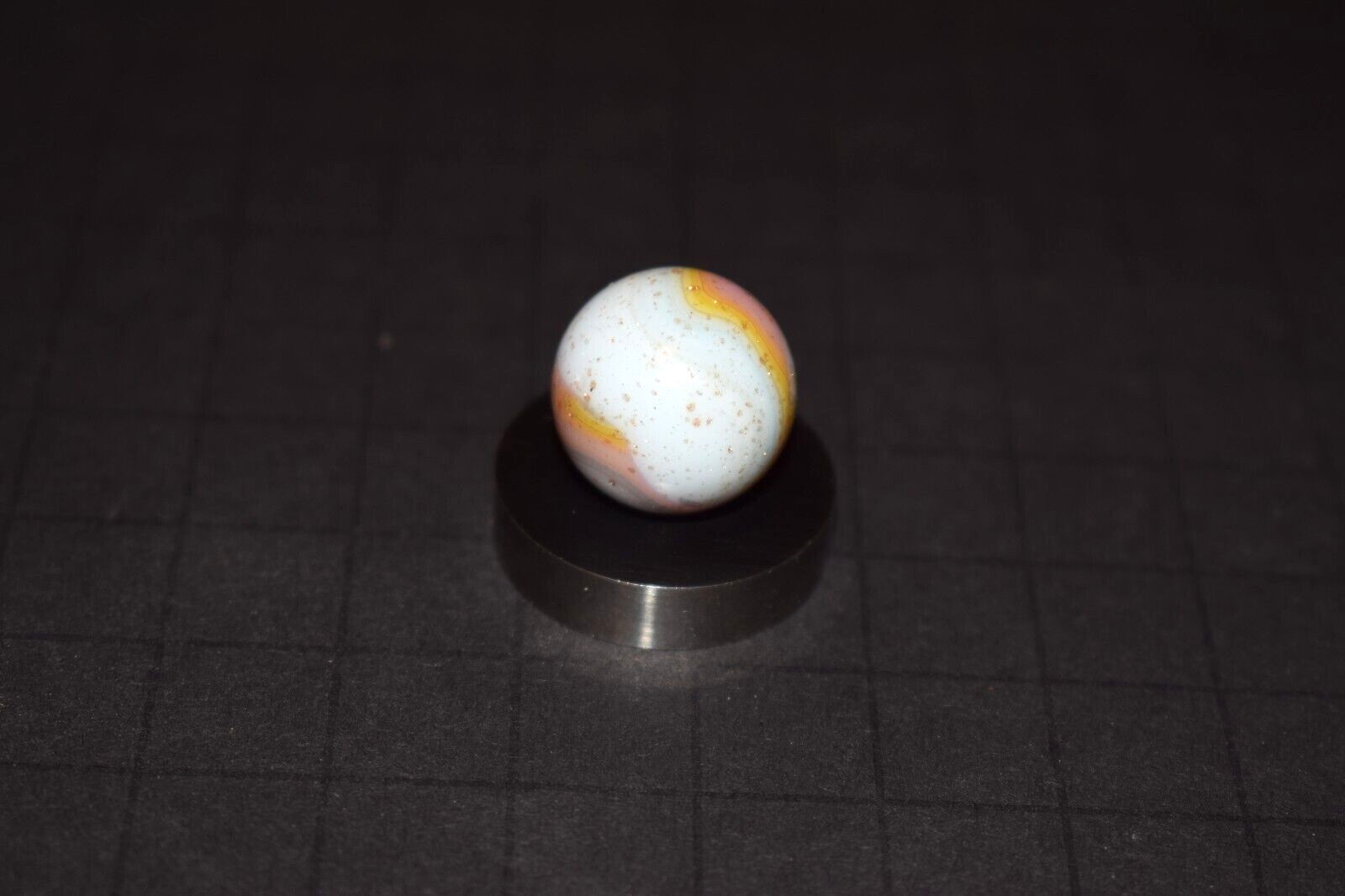 JABO/DAS Infused Mica Adventure Toy Marble Size .703″=45/64″=18mm Mint