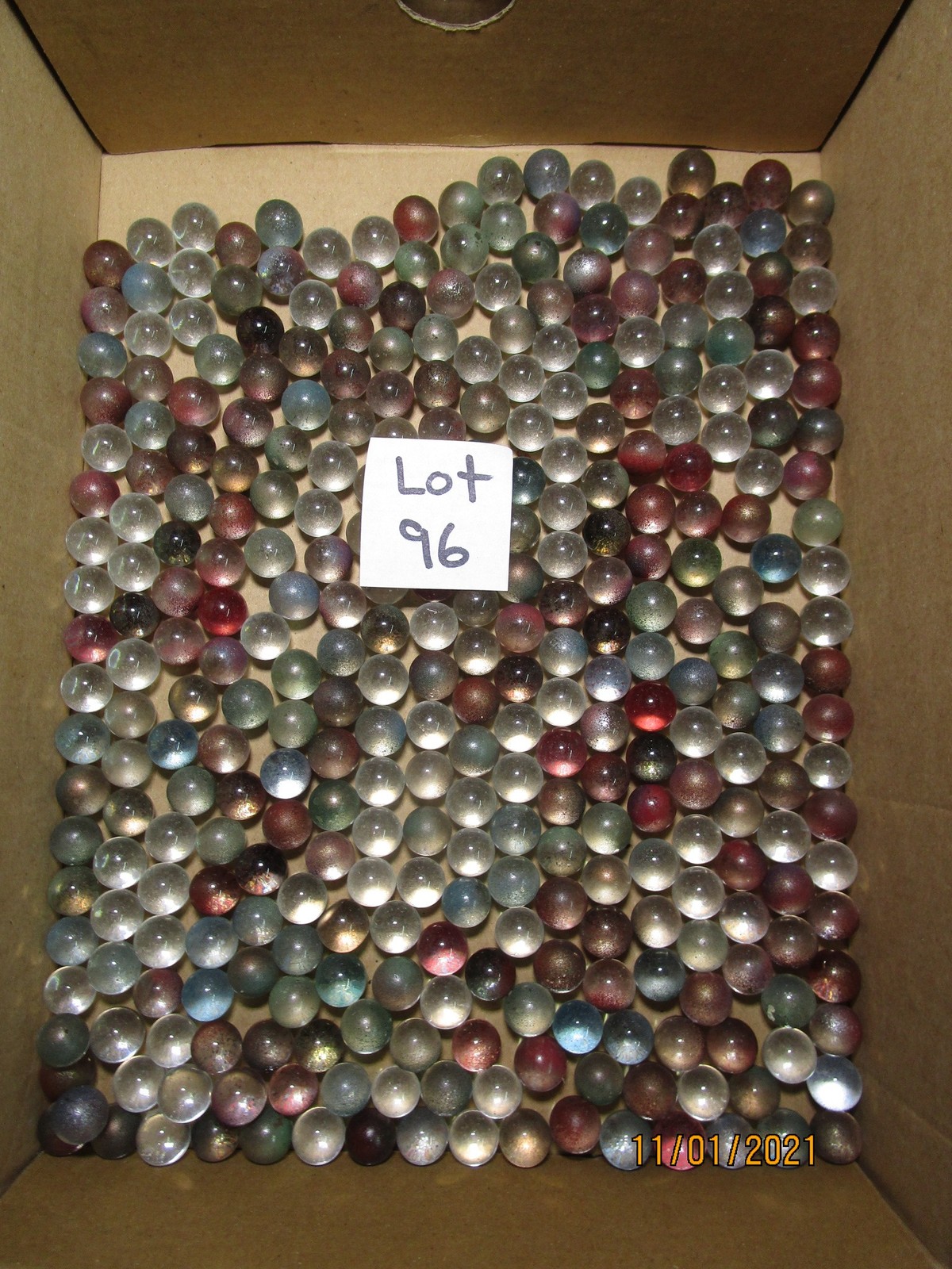 (2lbs 6oz ) Vintage Marbles Lot 96