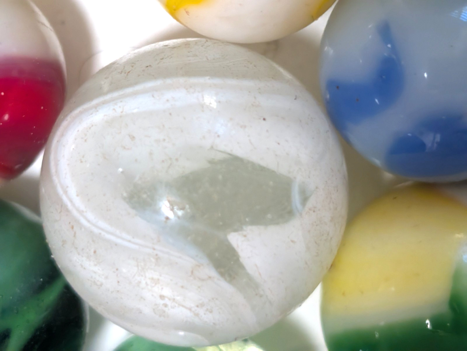 #9 Collectable Mint- Excellent Vintage Mixed Beautiful Marbles, 1930’S-1960’S