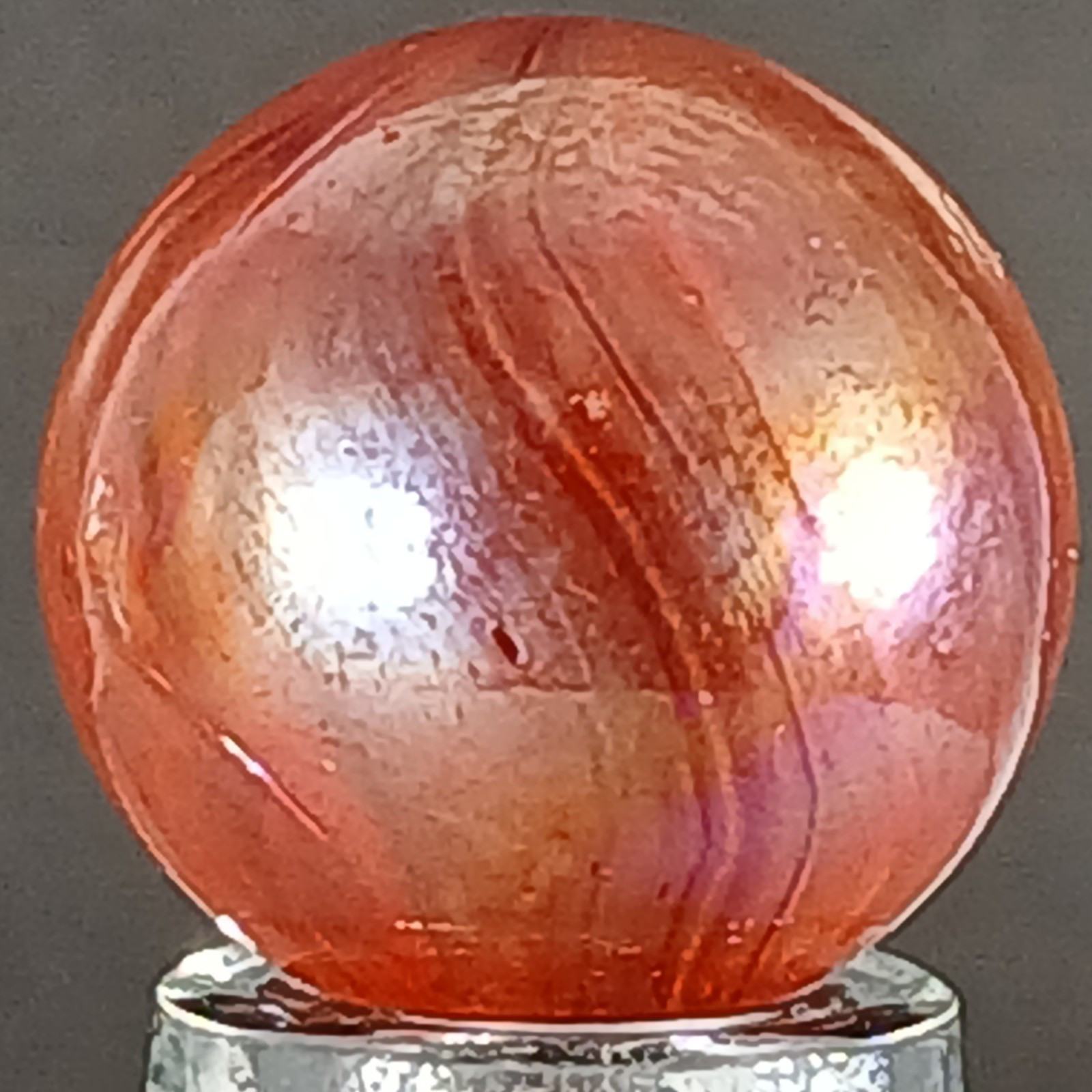 Vintage Imported Pincher Marble .62 Inches Near-Mint Condition Combined Shipping