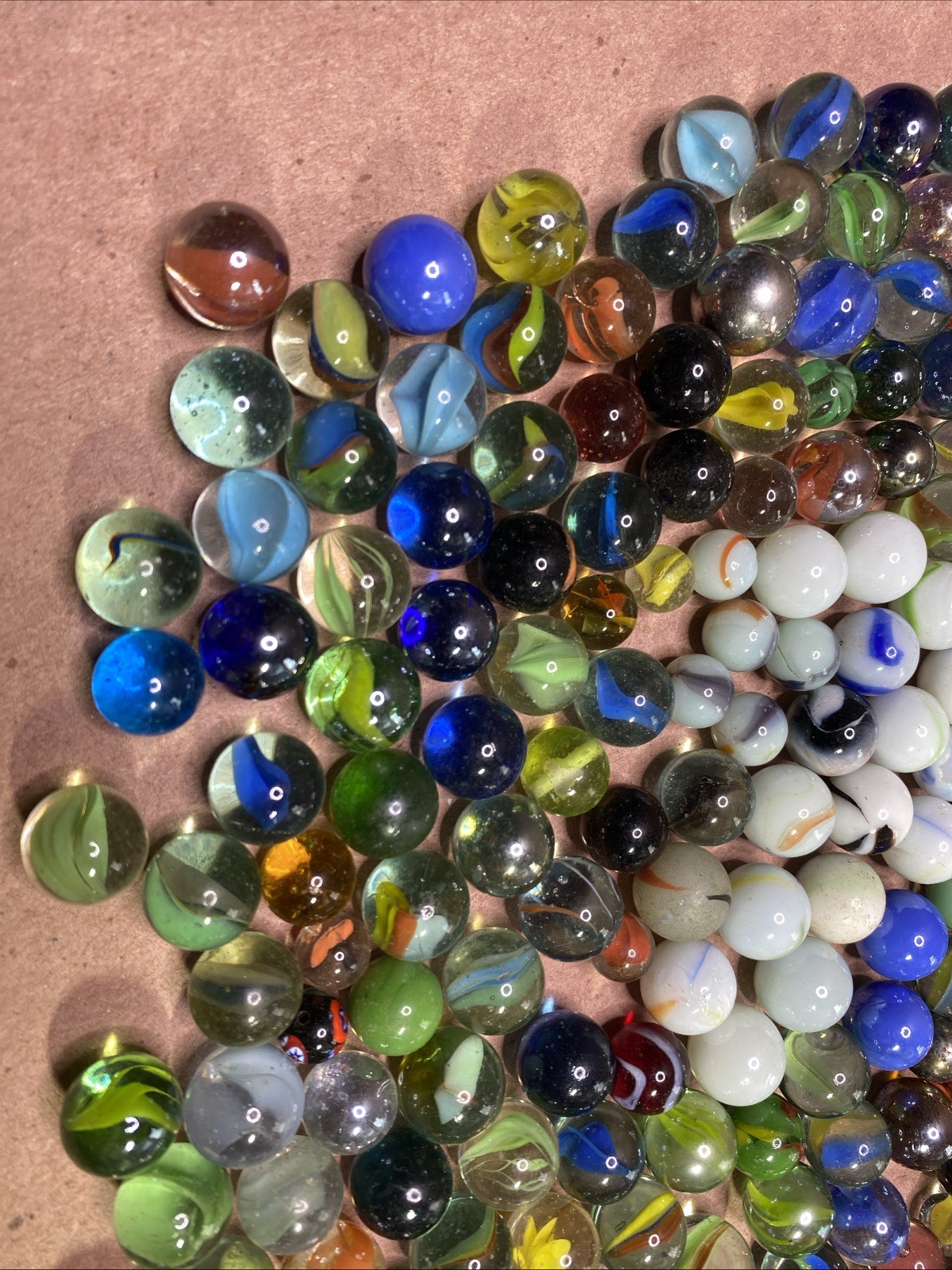 Vintage Marbles Assorted Lot (350 Pieces)