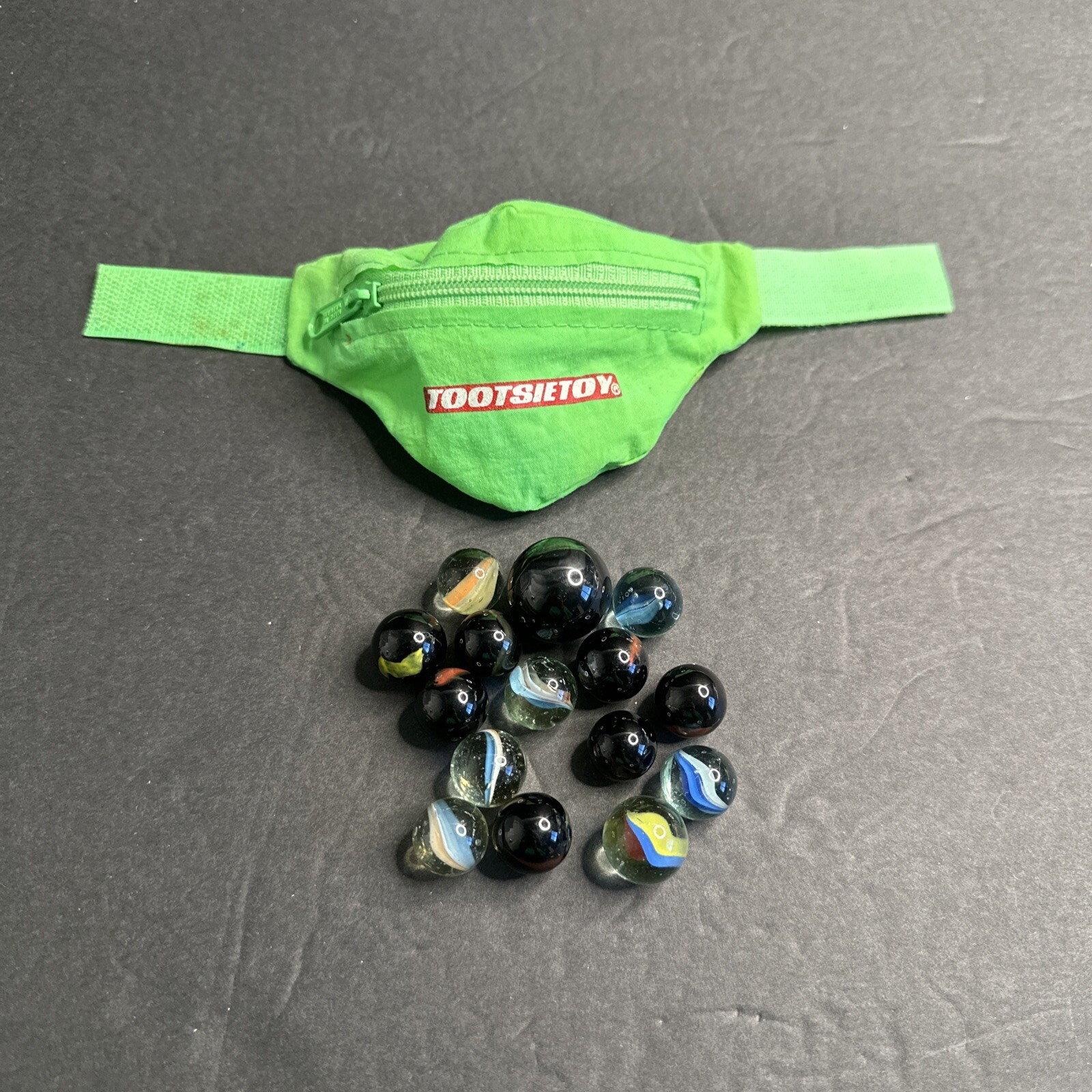 Tootsie Toy Wonder Marbles Wrist Pack Bracelet Vintage Retro READ