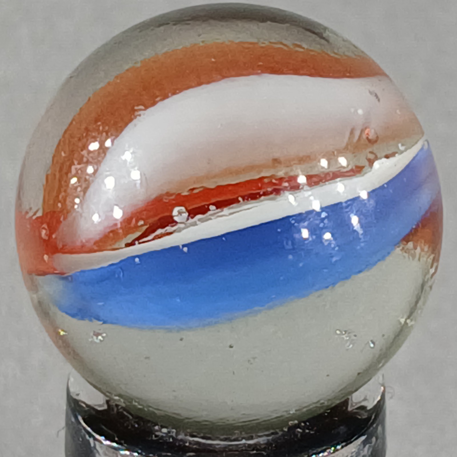 Vintage Imported Cat’s Eye Marble .60 Inches Near-Mint Condition