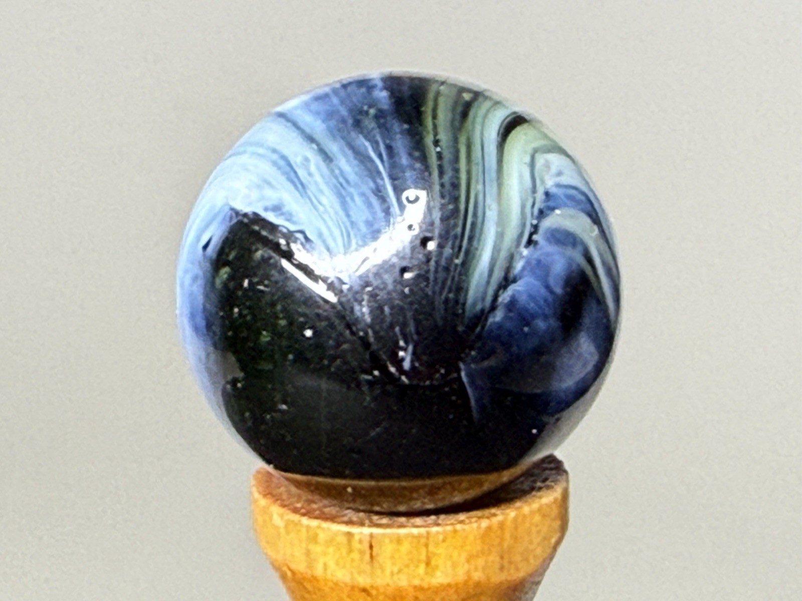 Lot Of 3 Master Brushed Patch Marbles .62” To .64” NM(+)