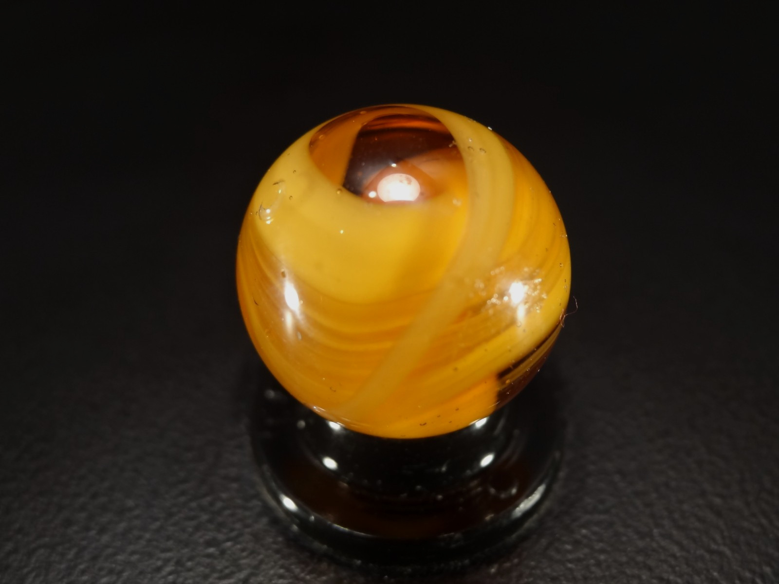 MF Christensen AMBER Sweeping 9 PATTERN Hand gathered