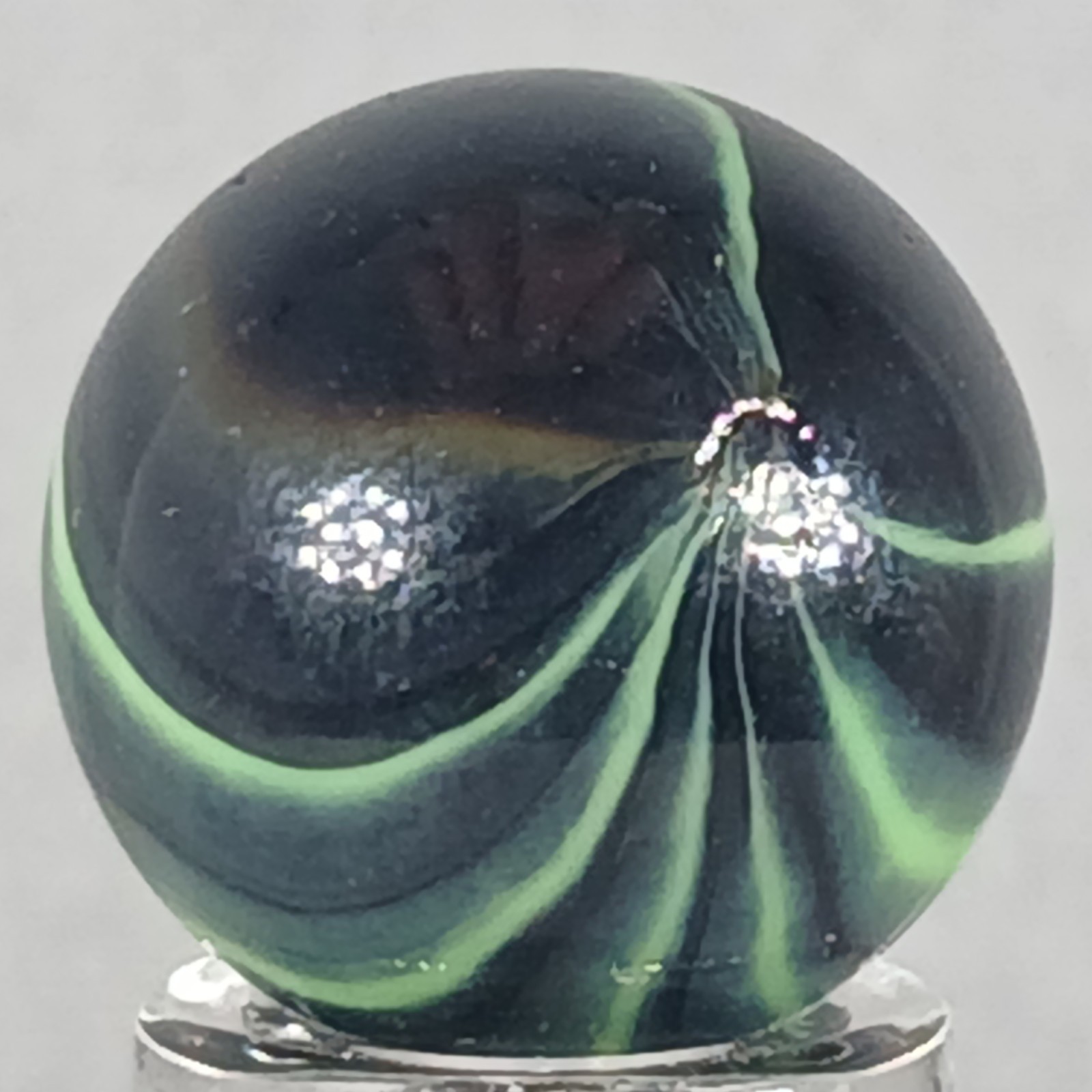 Vintage Imported Patch And Ribbon Marble .61 Inches Near-Mint Condition