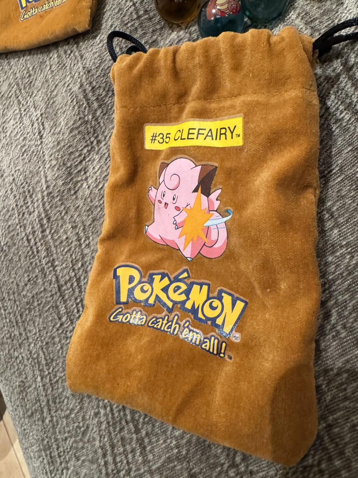 Pokemon Vintage Marbles Set of 29 + 3 Carry Cases (See photos for Details)