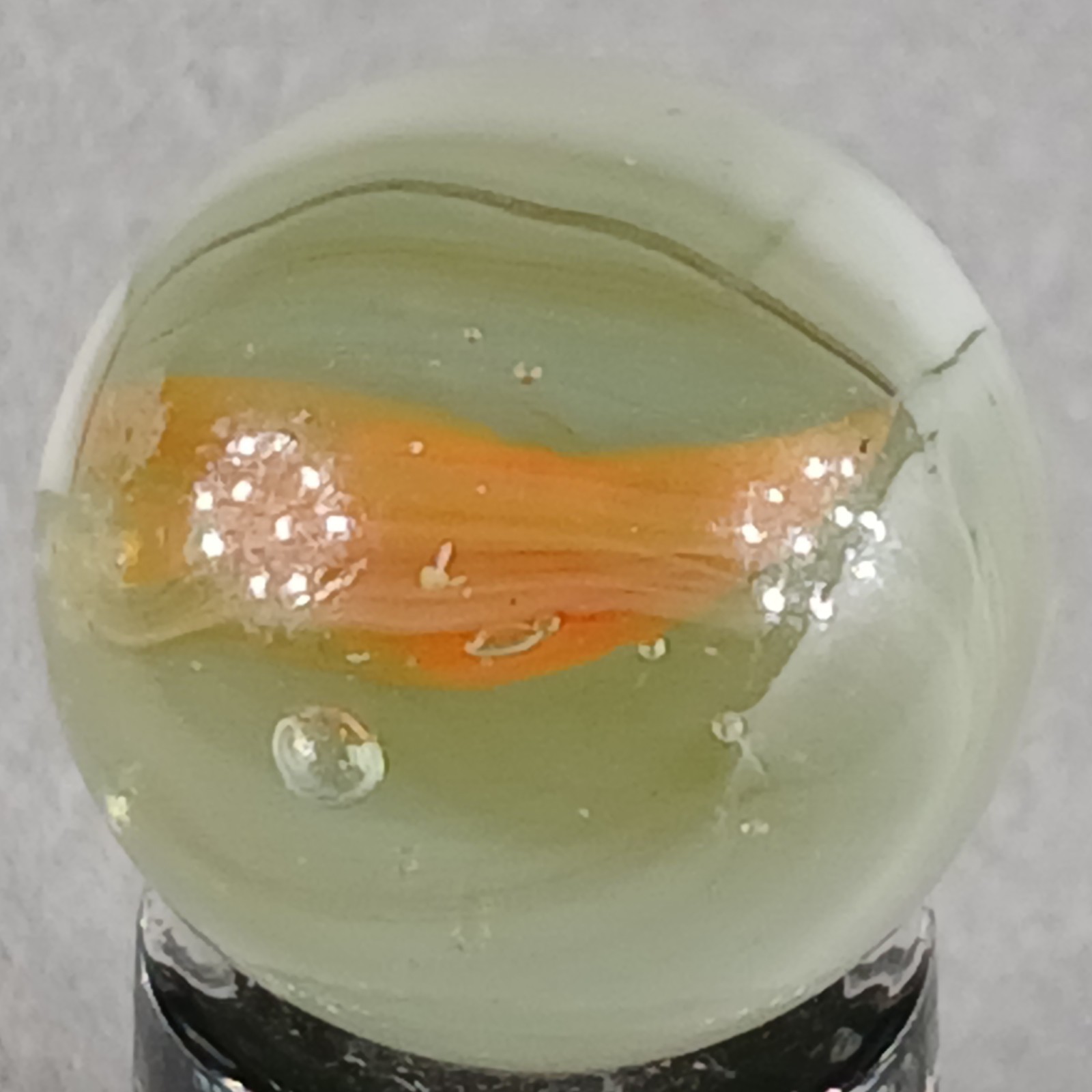 Vintage Vitro Conqueror Marble .61 Inches Near-Mint Condition Combined Shipping