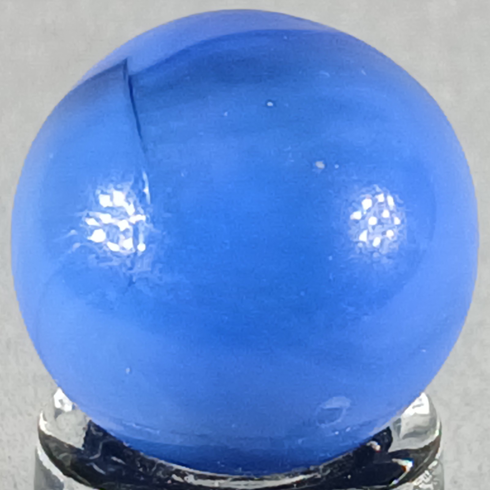 Small Vintage Vitro Conqueror Marble .55 Inches Near-Mint Condition