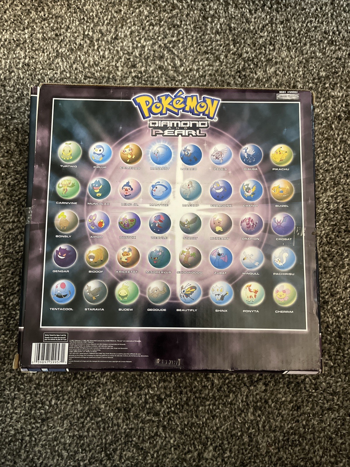 Pokémon Diamond And Pearl Special Edition Marble Set
